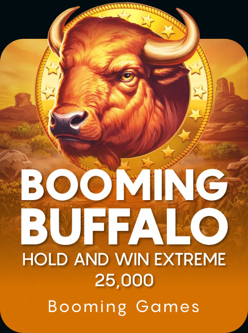 Booming Buffalo Hold and Win Extreme 25,000